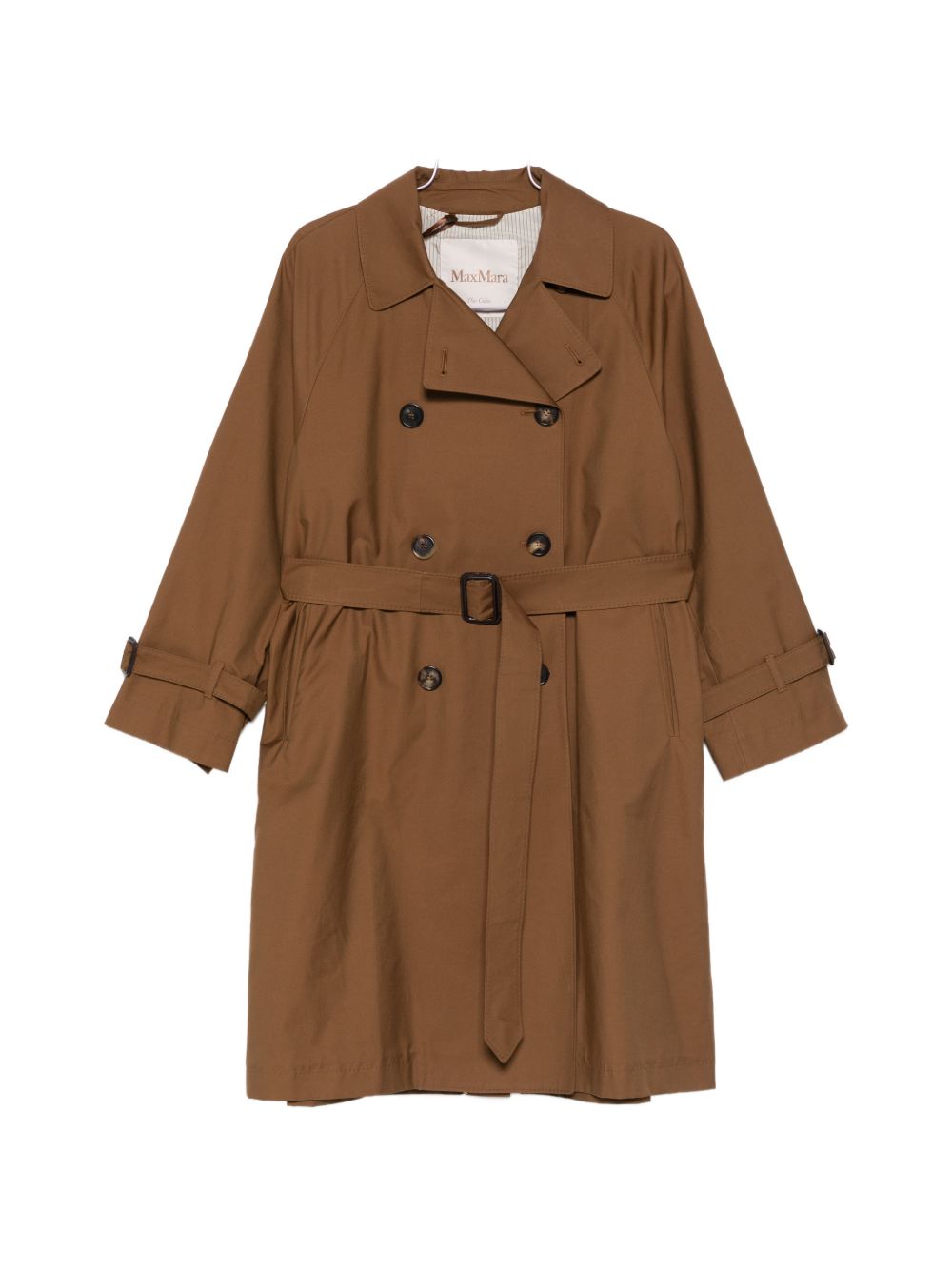 Max Mara The Cube Women Cotton Blend Trench Coat MAX MARA THE CUBE