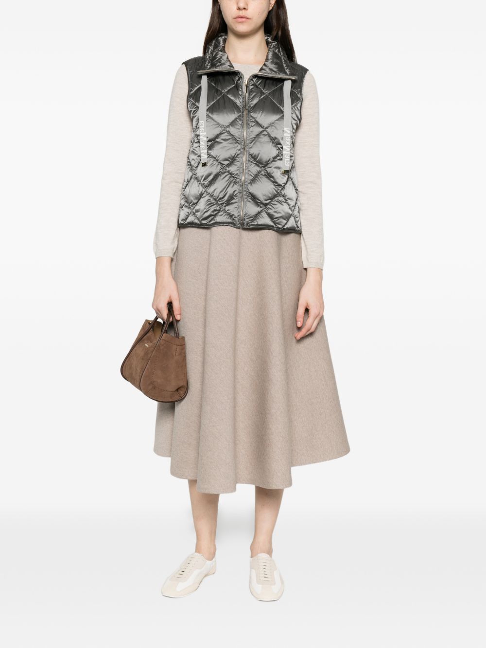 Max Mara The Cube Women Quilted Down Vest