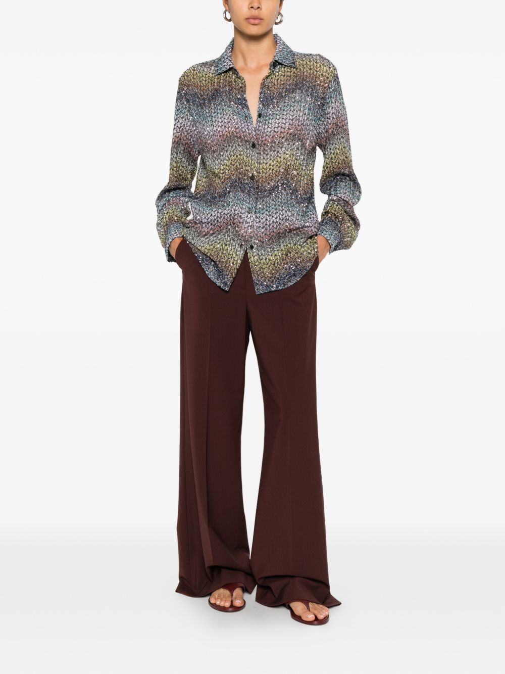 Missoni Women Zig Zag Print Shirt