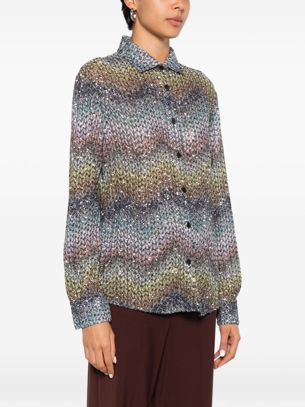 Missoni Women Zig Zag Print Shirt
