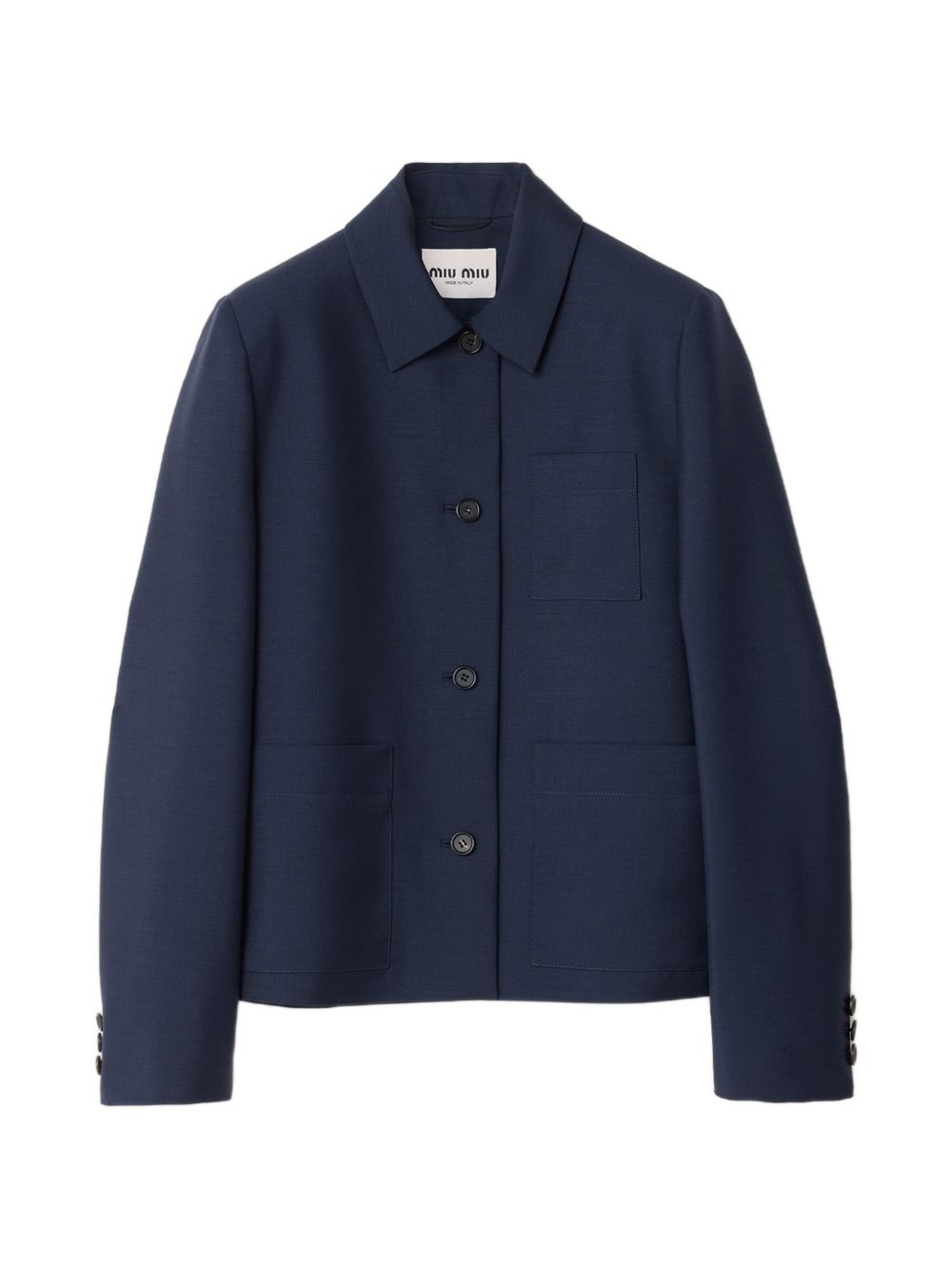 Miu Miu Women Wool Single-Breasted Jacket MIU MIU