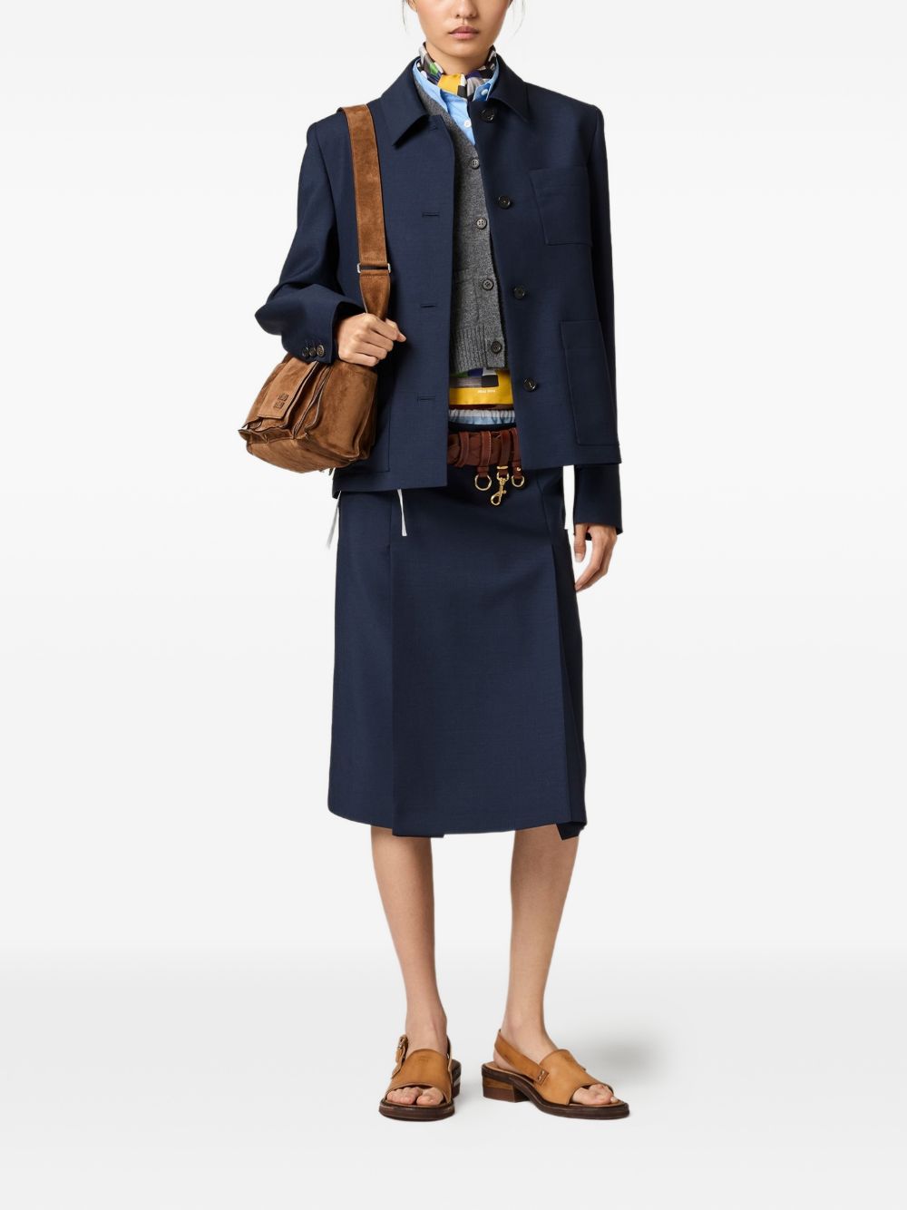 Miu Miu Women Wool Single-Breasted Jacket MIU MIU