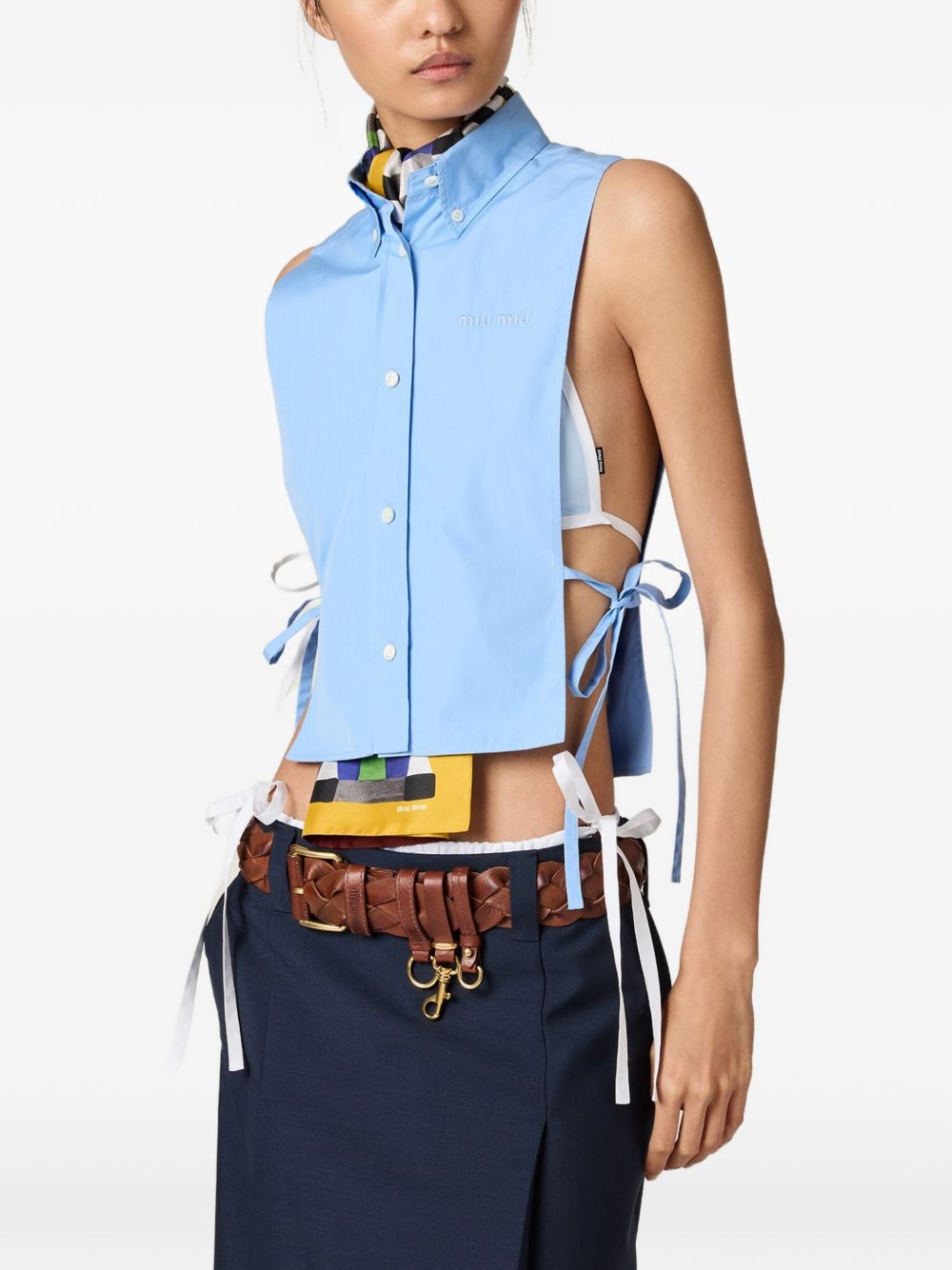 Miu Miu Women Cotton Shirt MIU MIU