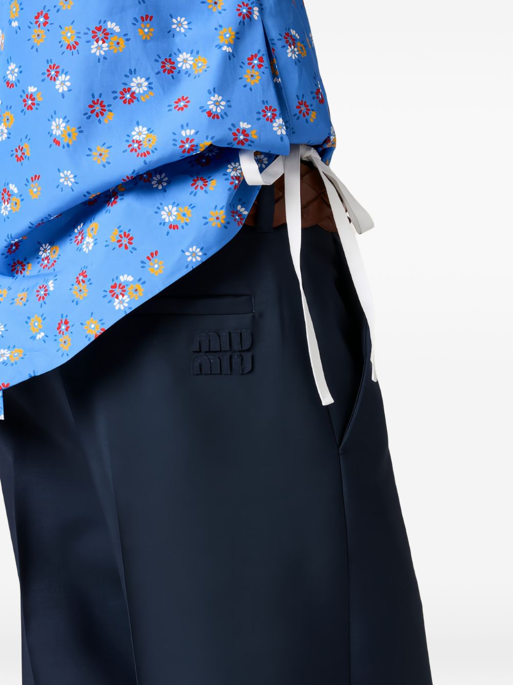 Miu Miu Women Wool Trousers MIU MIU