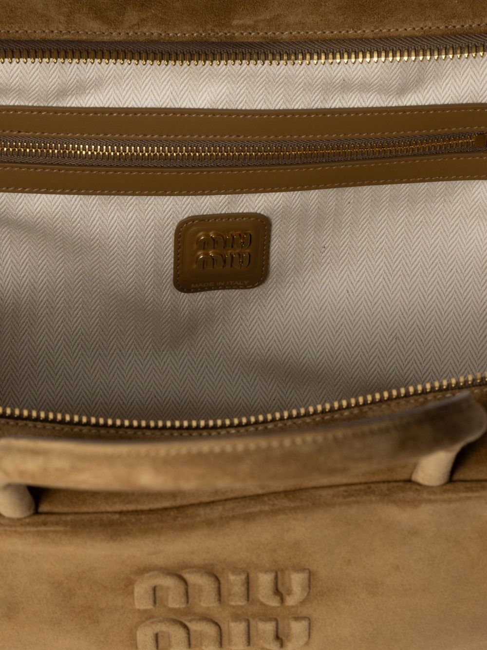 Miu Miu Women Beau Suede Handbag MIU MIU