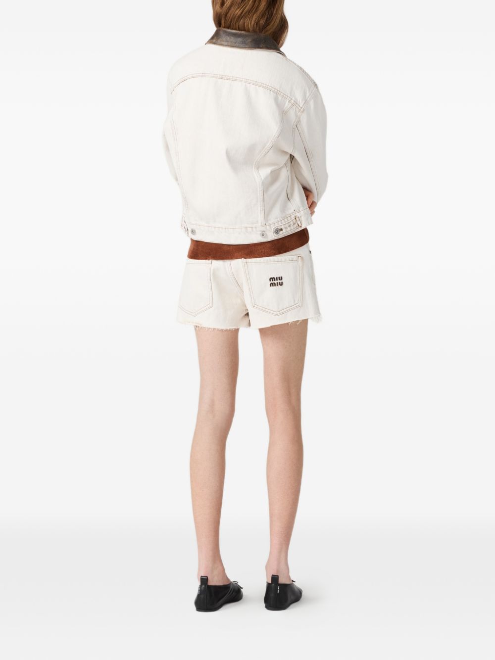 Miu Miu Women Denim Cotton Jacket MIU MIU