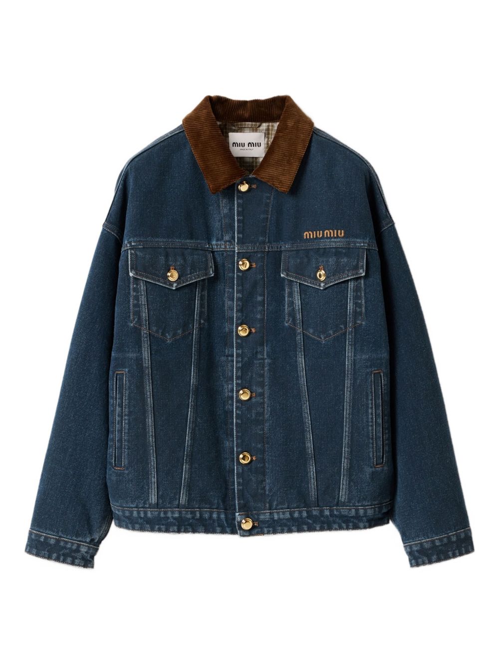 Miu Miu Women Denim Jacket MIU MIU