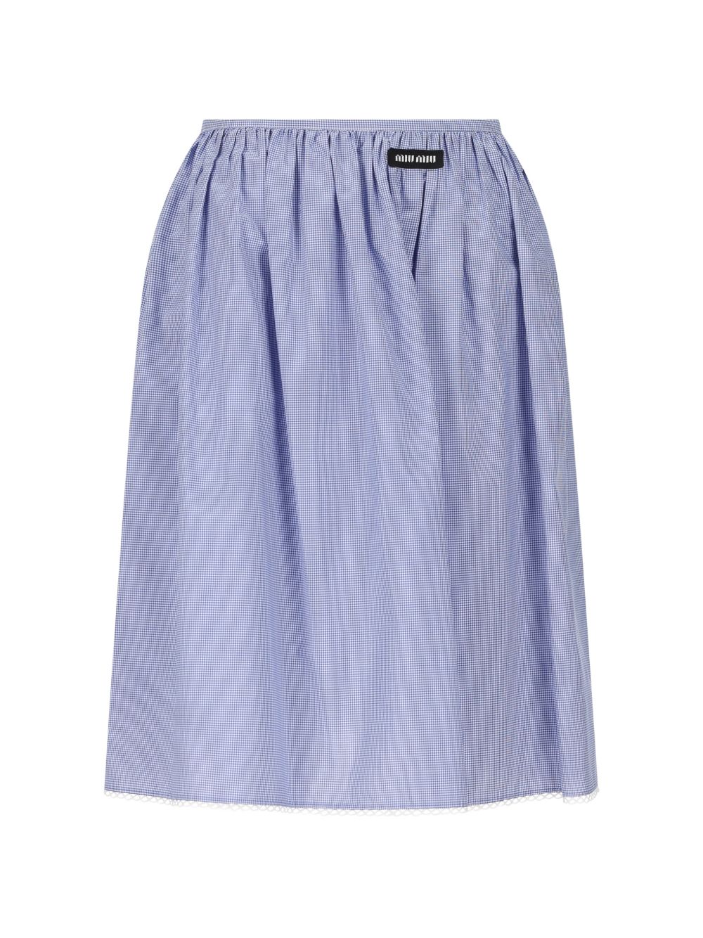 Miu Miu Women Cotton Midi Skirt MIU MIU