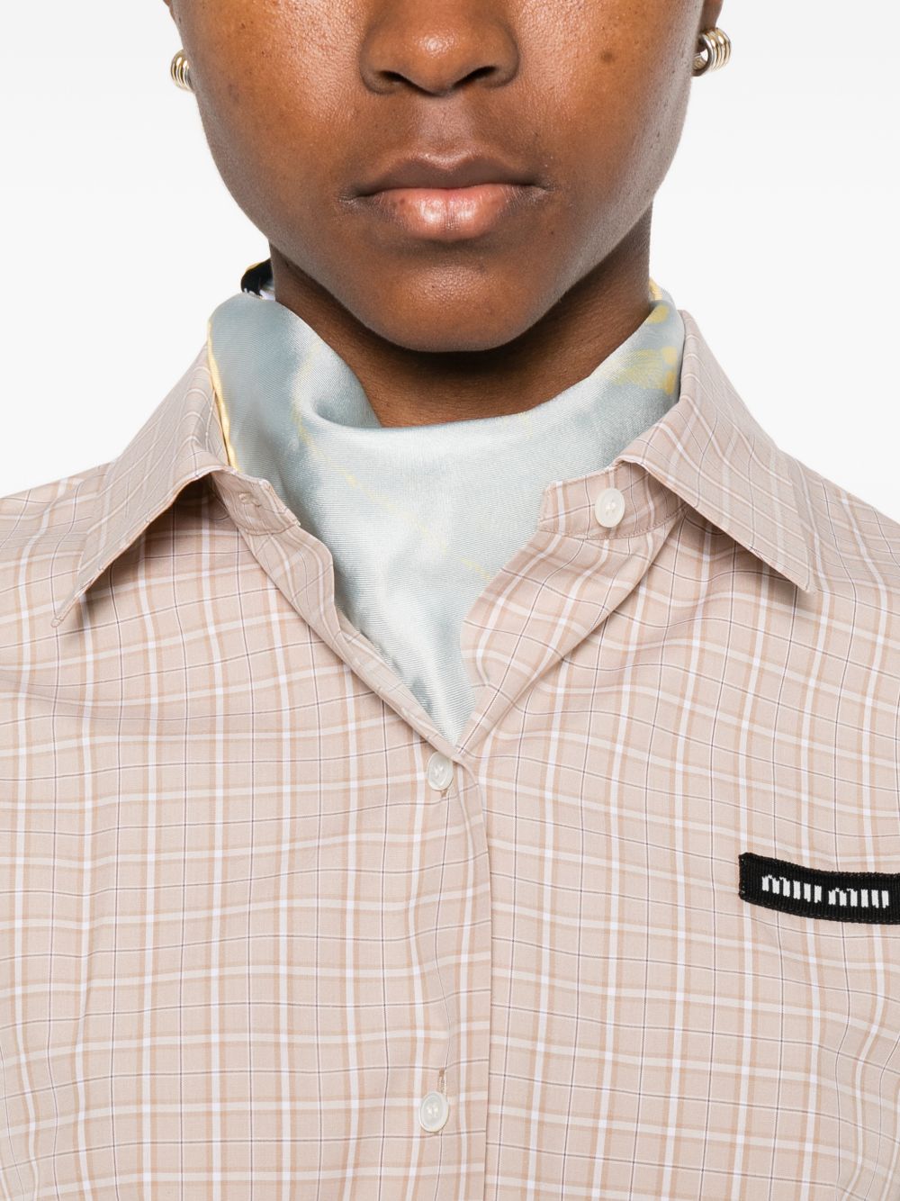 Miu Miu Women Cotton Shirt MIU MIU