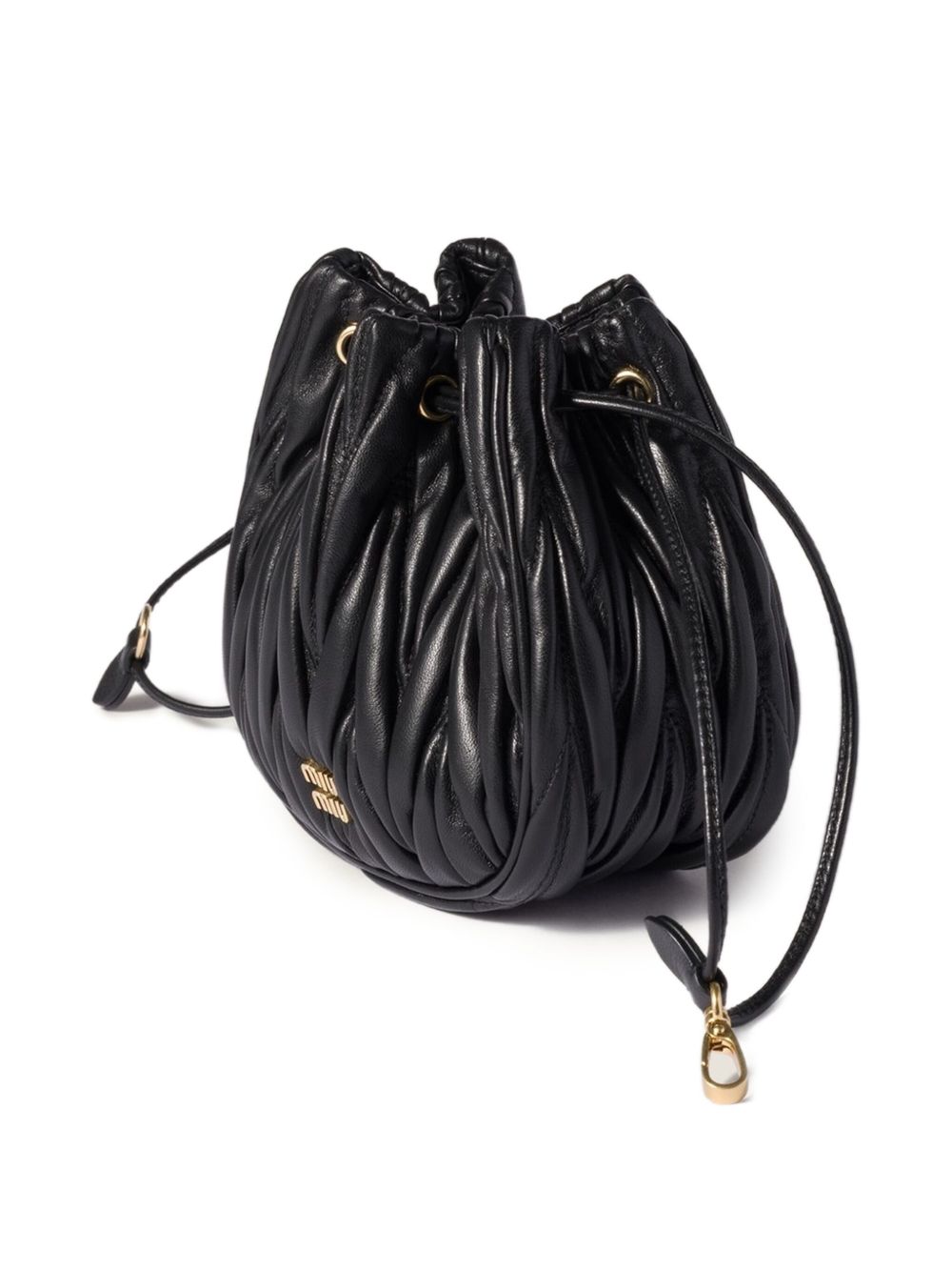 Miu Miu Women Matelassé Leather Mini Bag MIU MIU