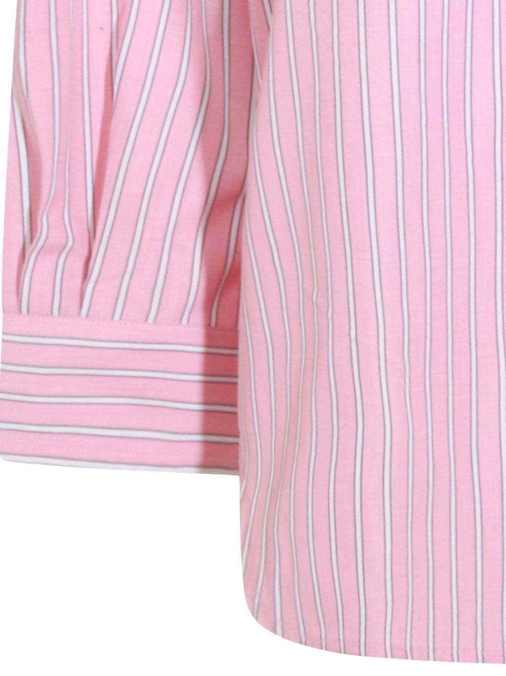 Miu Miu Women Striped Cotton Shirt MIU MIU