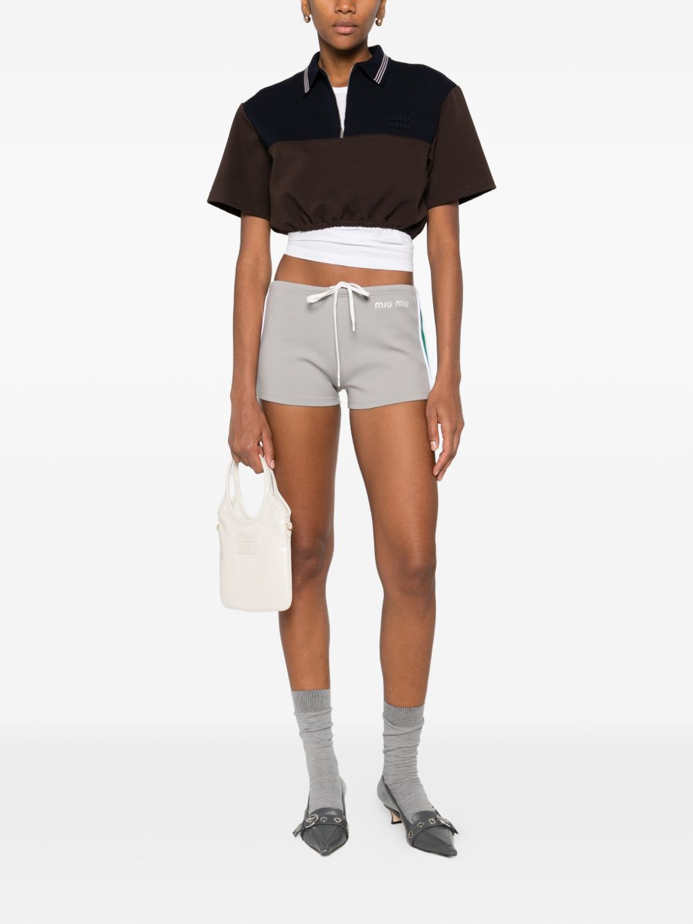 Miu Miu Women Nylon Shorts MIU MIU