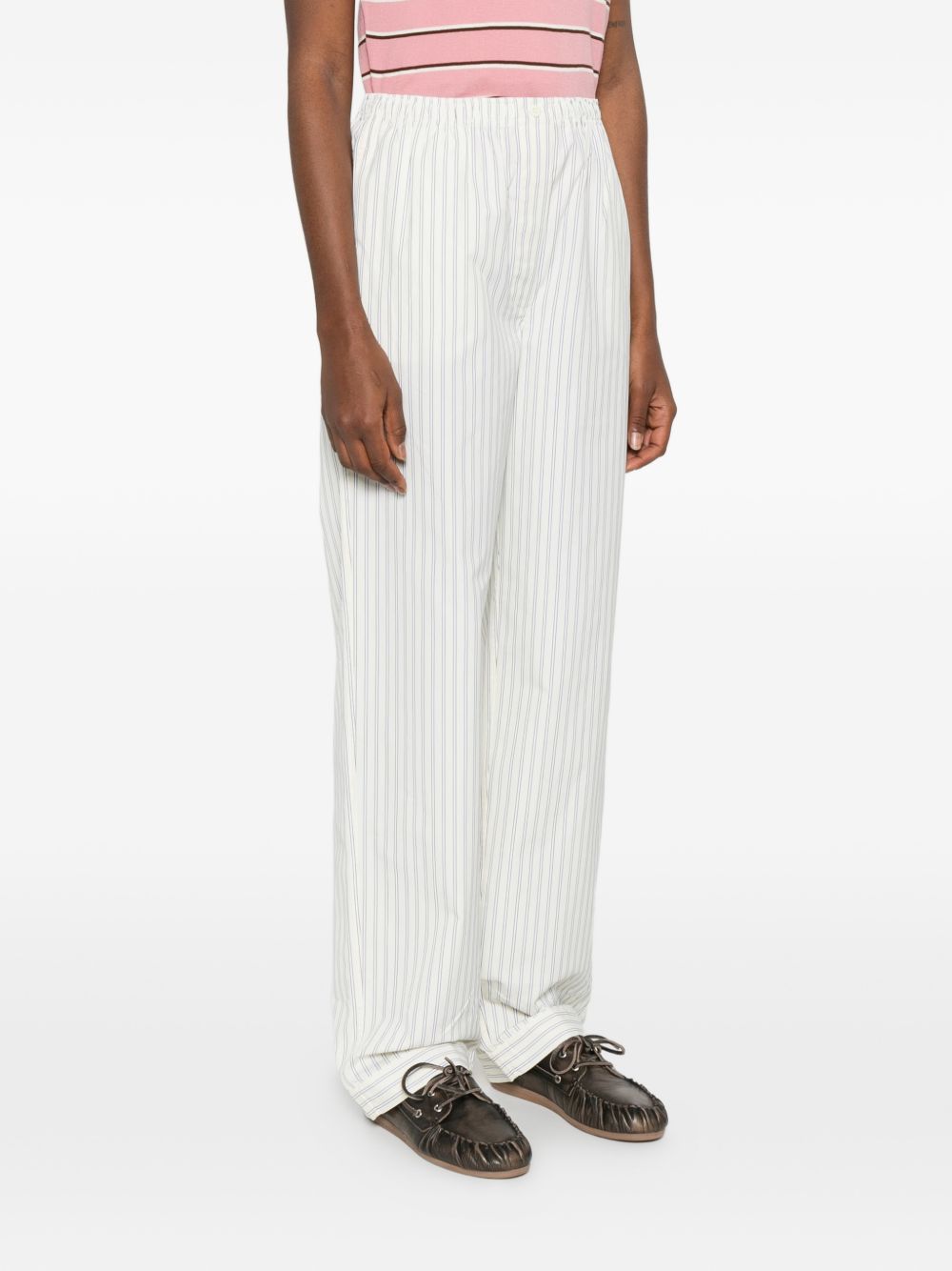 Miu Miu Women Cotton Pajama Trousers MIU MIU
