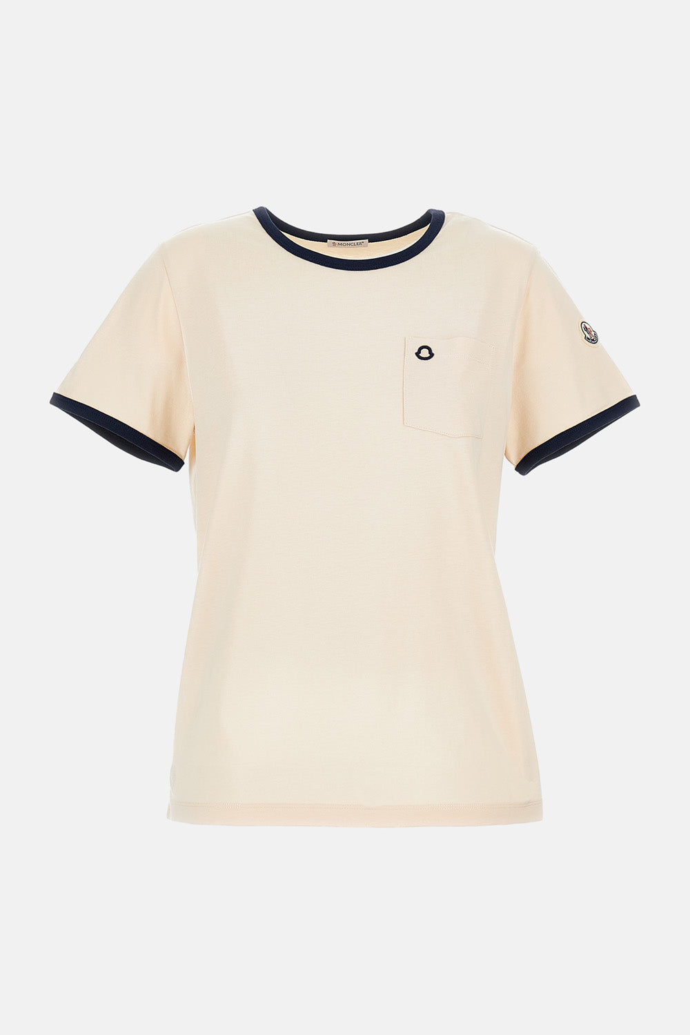 Moncler Women Embroidered Logo T-Shirt MONCLER