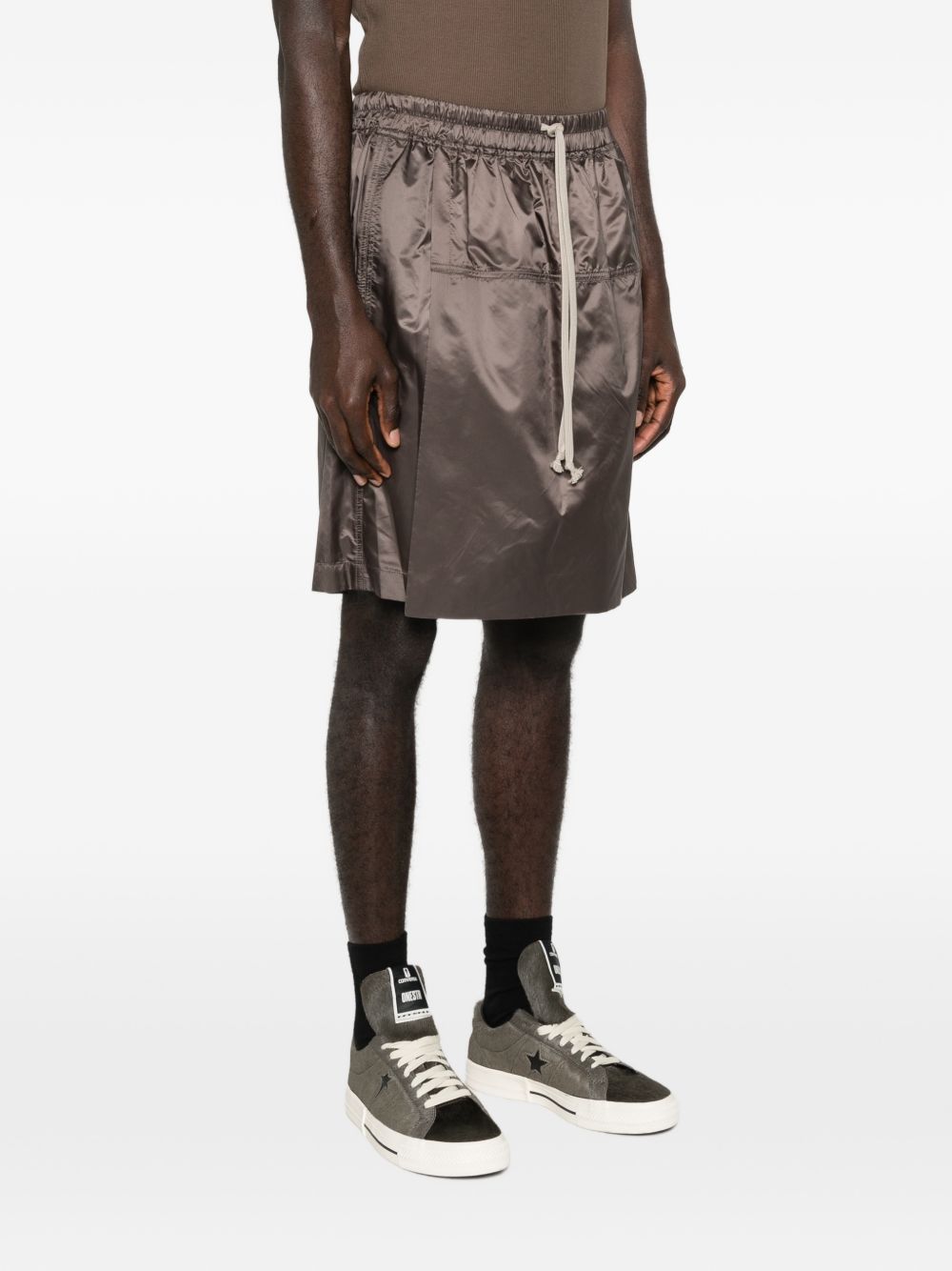 Moncler + Rick Owens Women Nylon Midi Skirt
