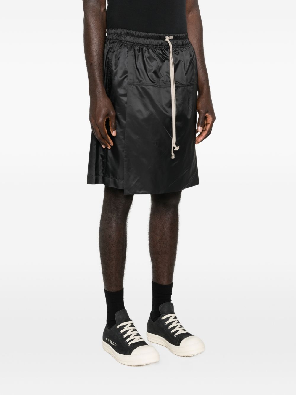 Moncler + Rick Owens Women Nylon Midi Skirt MONCLER