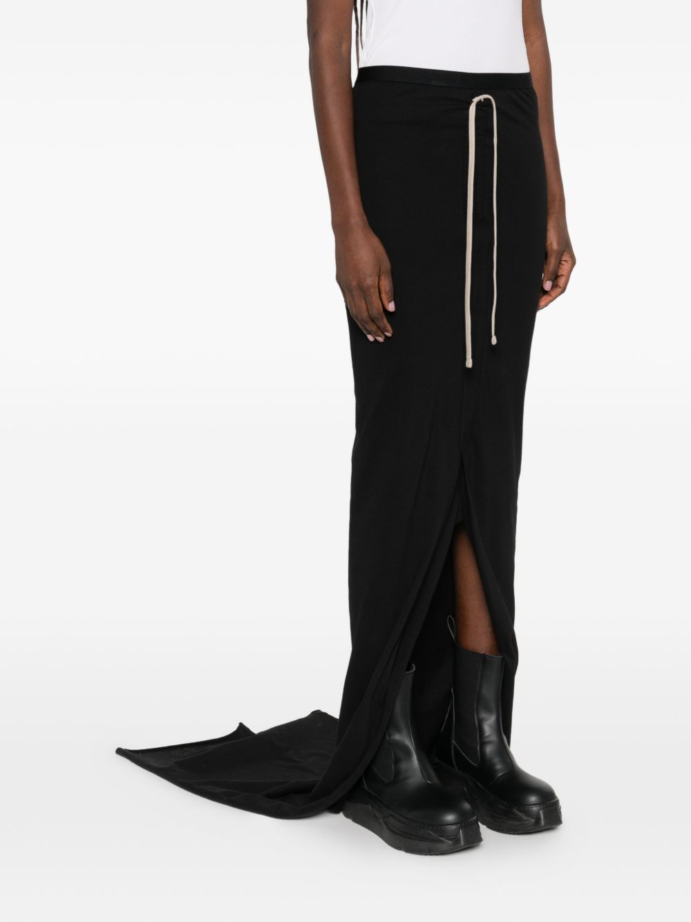 Moncler + Rick Owens Women Cotton Long Skirt MONCLER