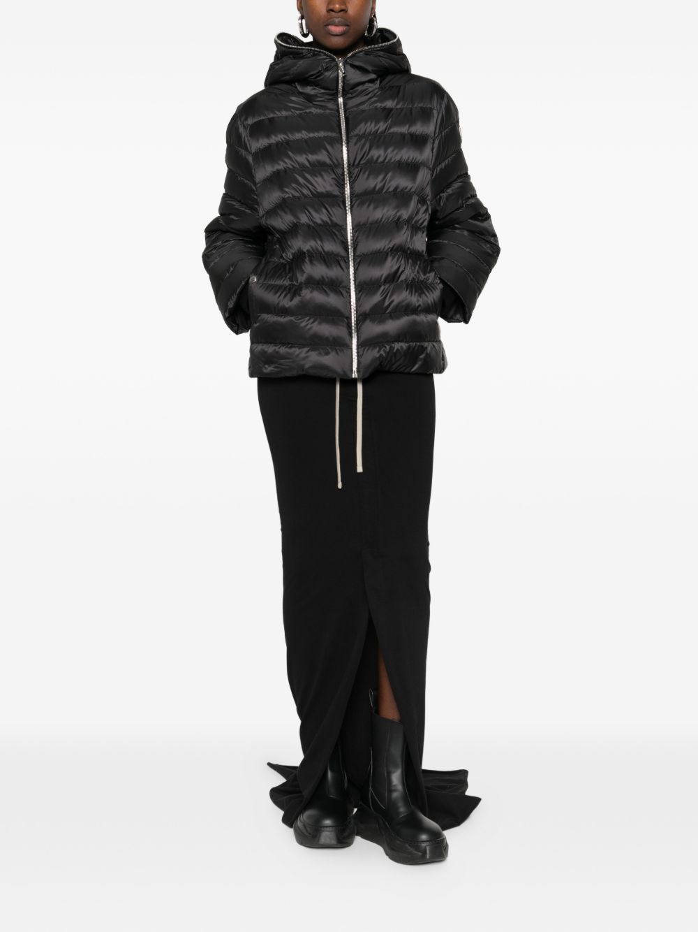 Moncler + Rick Owens Women Cotton Long Skirt MONCLER