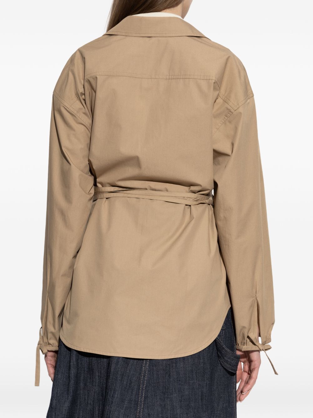 Moncler Women Cotton Zipped Shirt MONCLER