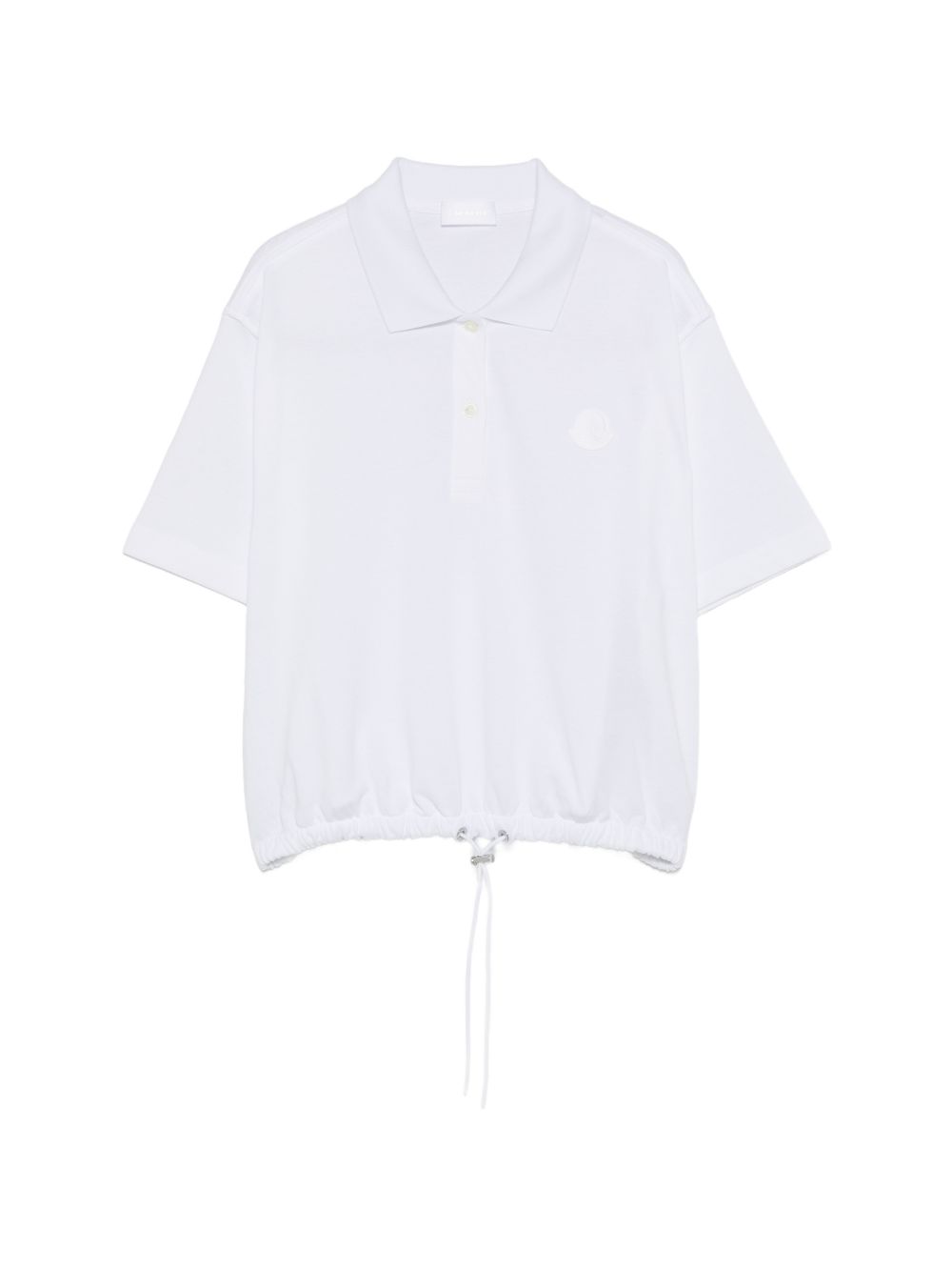 Moncler Women Logo Cotton Polo Shirt MONCLER