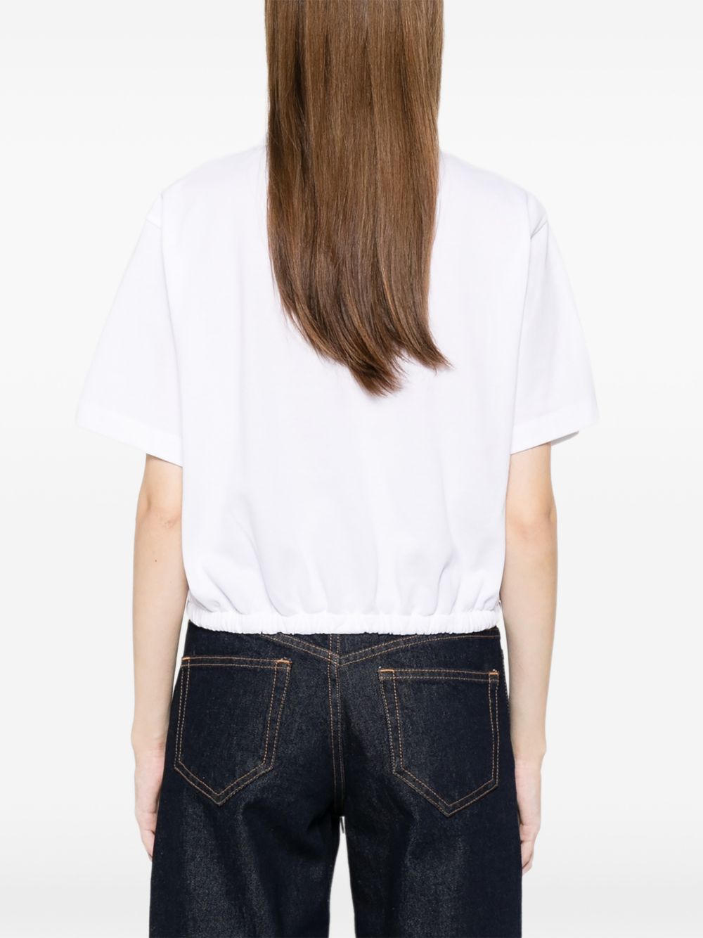 Moncler Women Logo Cotton Polo Shirt MONCLER