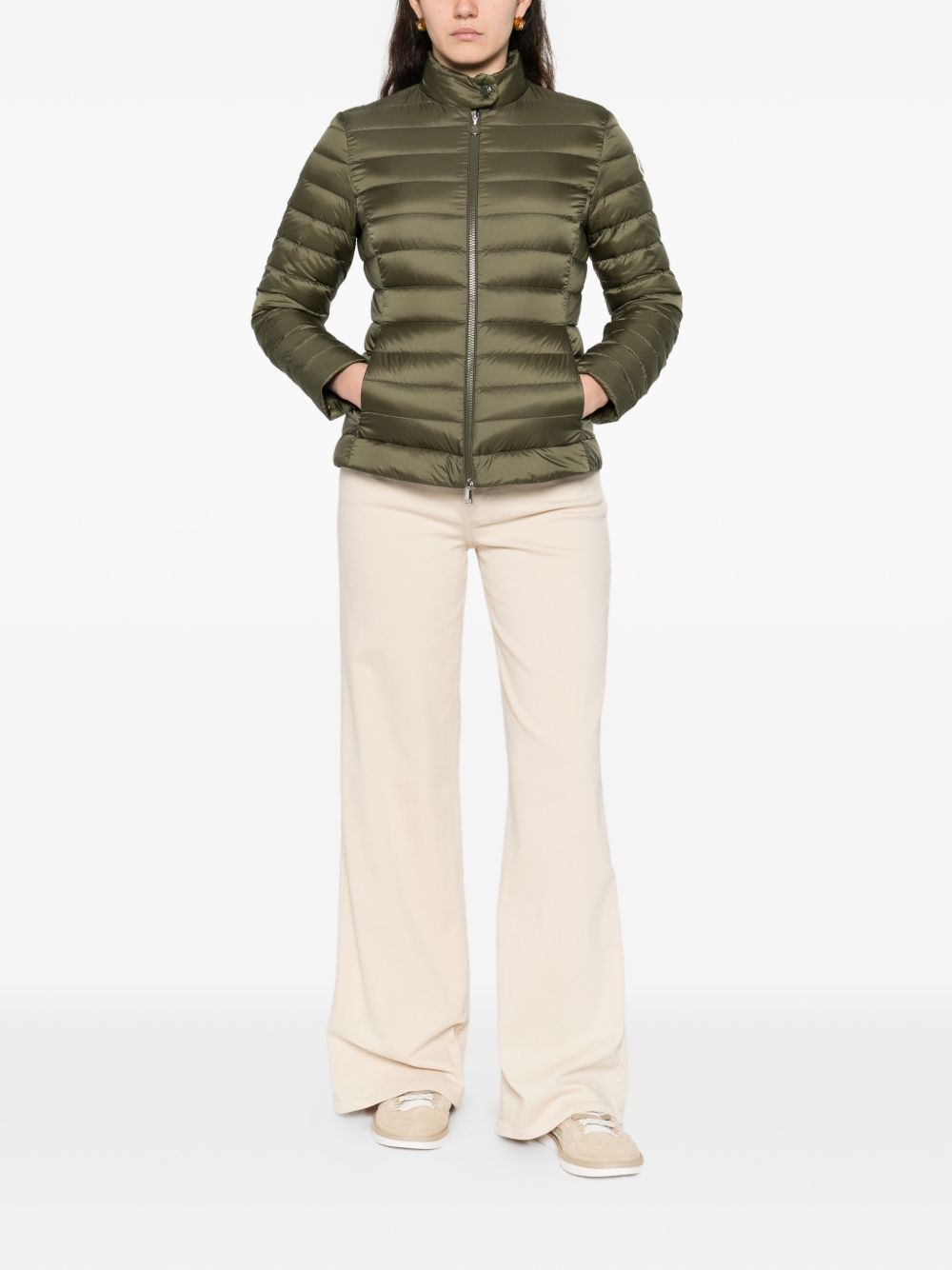 Moncler Women Genet Long Down Jacket