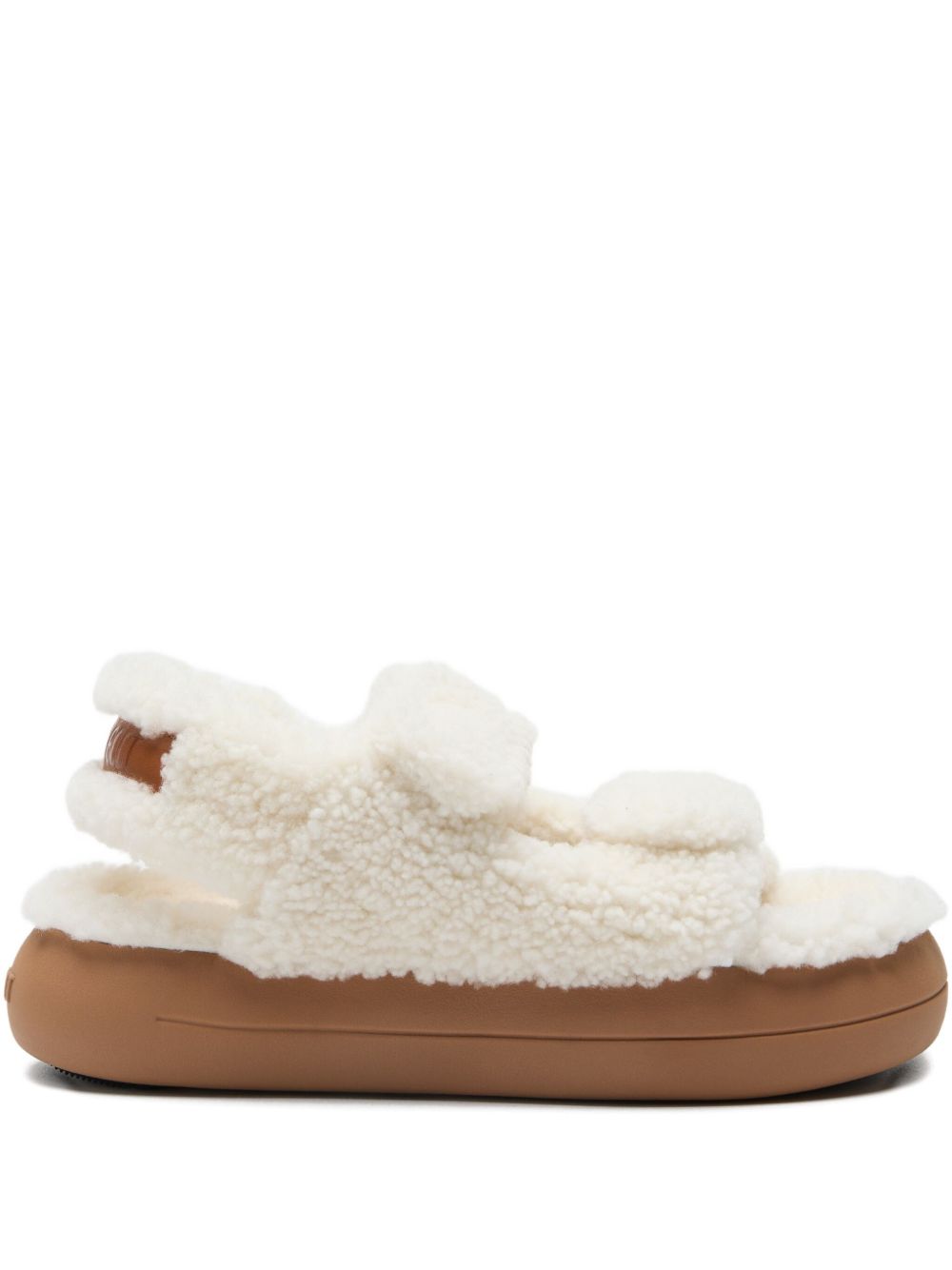 Moon Boot Women Shearling Sandals MOON BOOT
