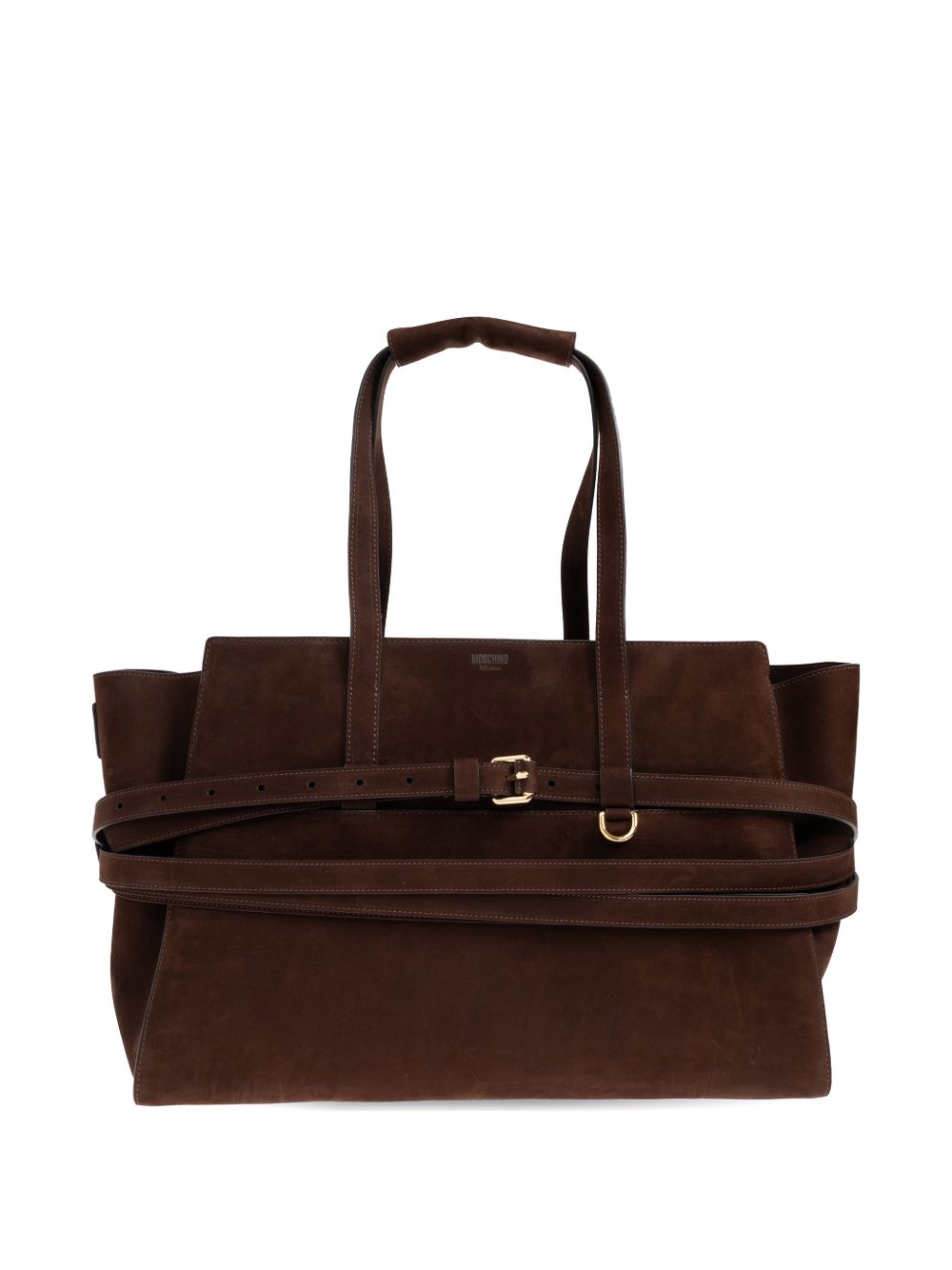 Moschino Women Tie Me Leather Handbag