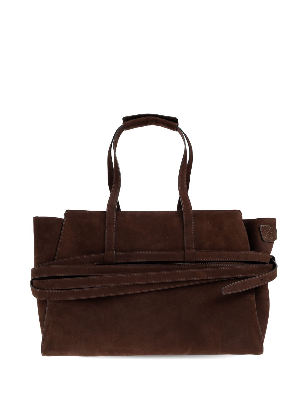 Moschino Women Tie Me Leather Handbag