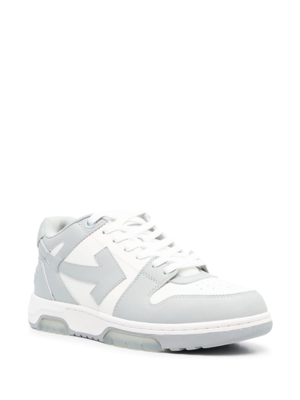 Off-White Men Out Of Office Leather Sneakers OFF-WHITE