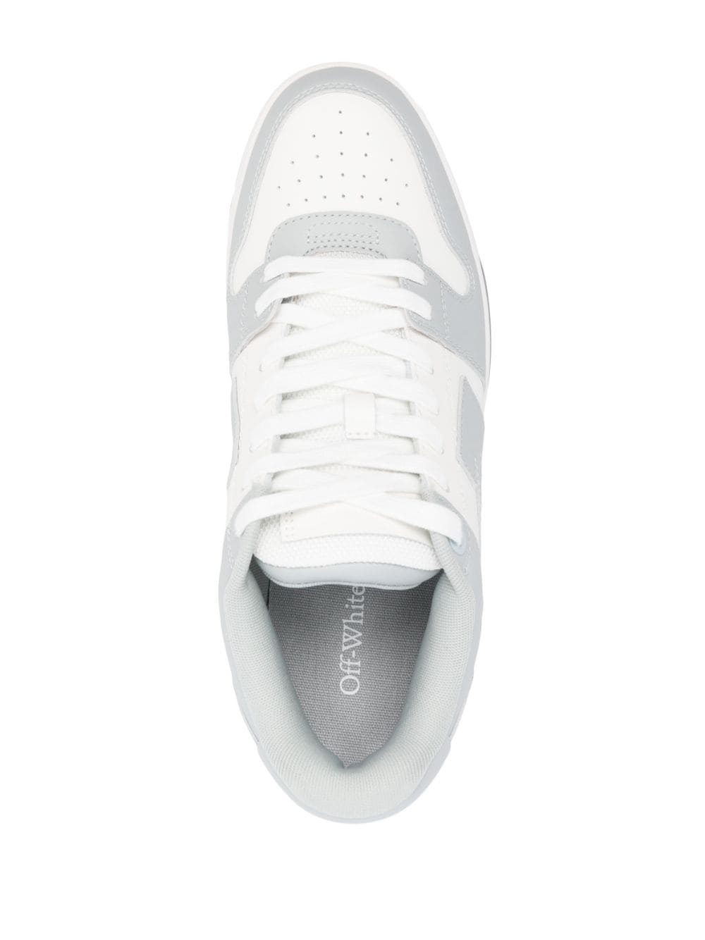 Off-White Men Out Of Office Leather Sneakers OFF-WHITE