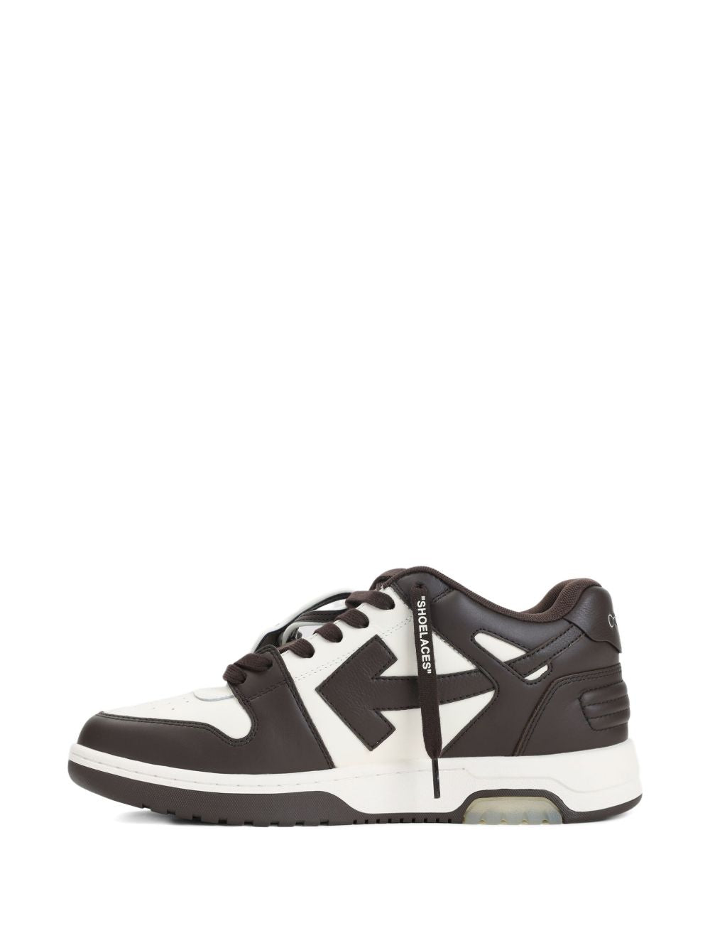 Off-White Men Out Of Office Leather Sneakers OFF-WHITE