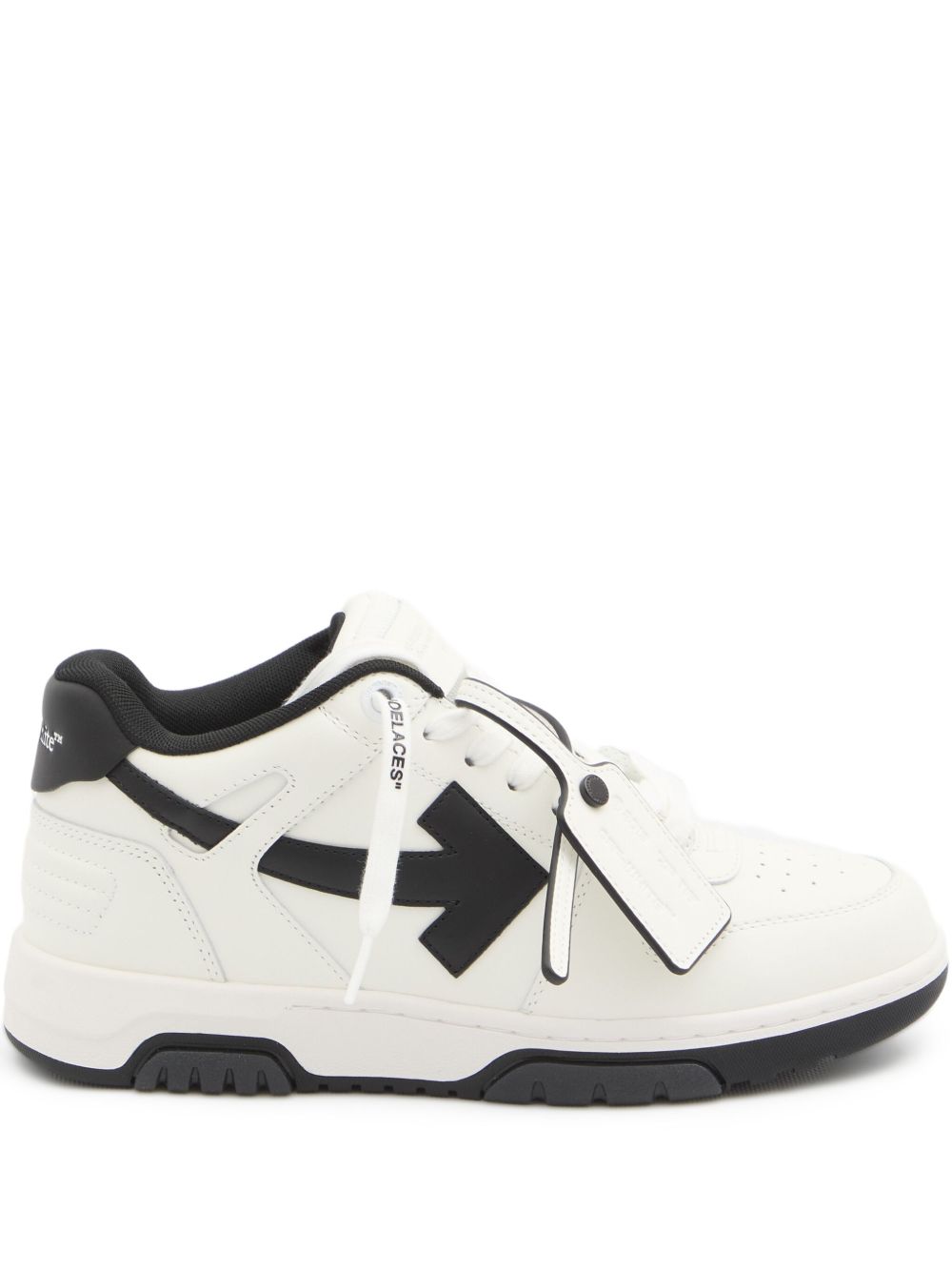 Off-White Men Out Of Office Leather Sneakers OFF-WHITE