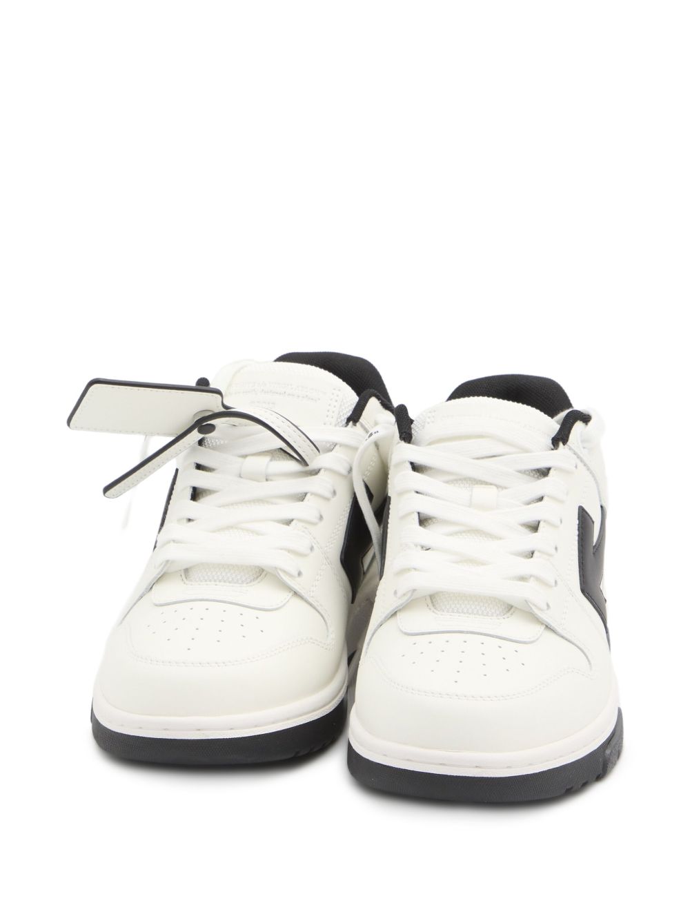 Off-White Men Out Of Office Leather Sneakers OFF-WHITE