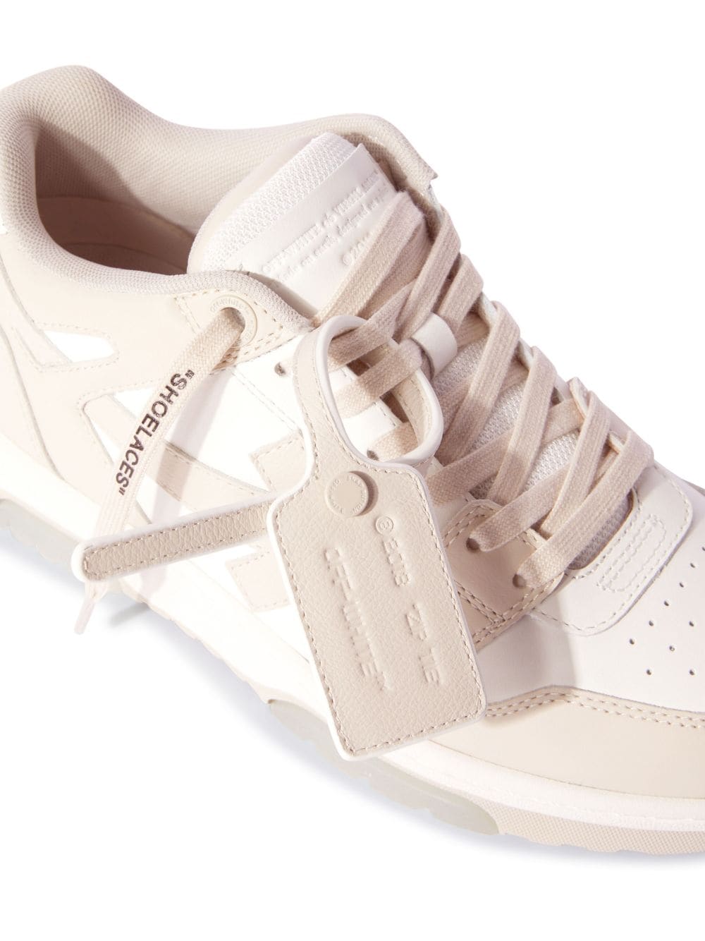 Off-White Women Out Of Office Leather Sneakers