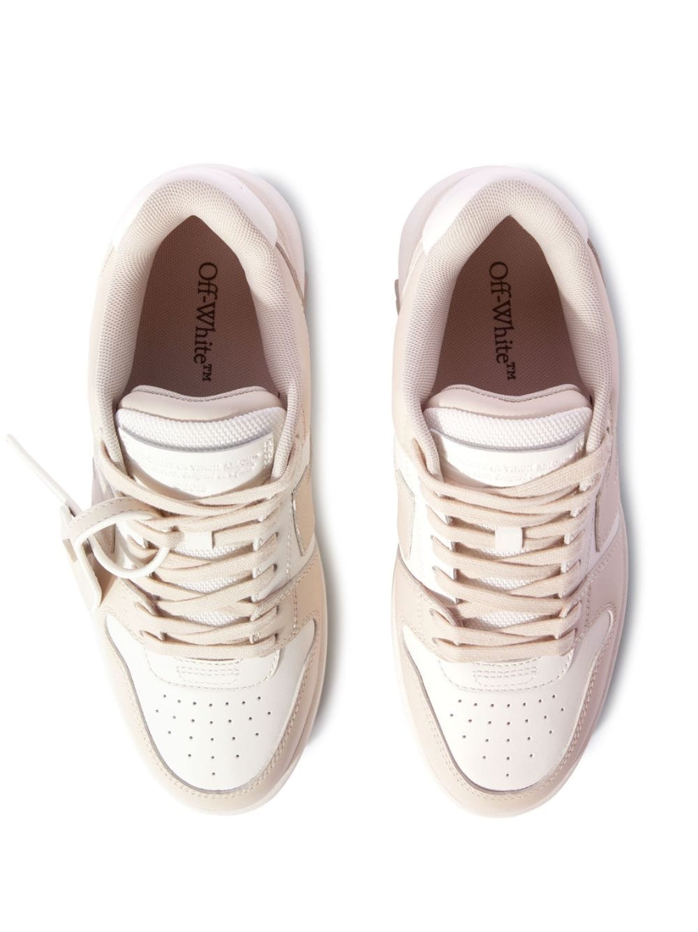 Off-White Women Out Of Office Leather Sneakers