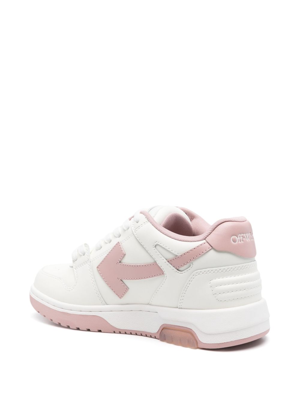 Off-White Women Out Of Office Leather Sneakers