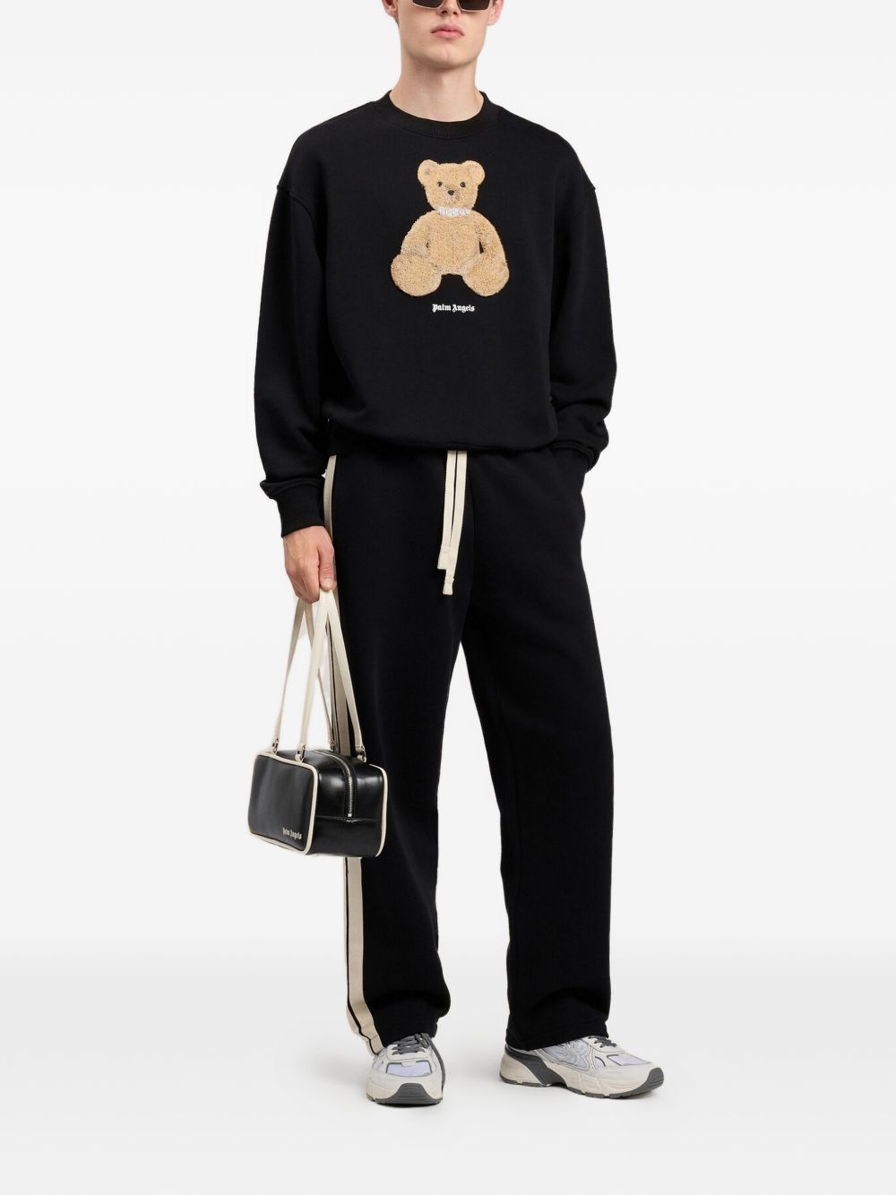Palm Angels Men Bear Crewneck Sweatshirt PALM ANGELS