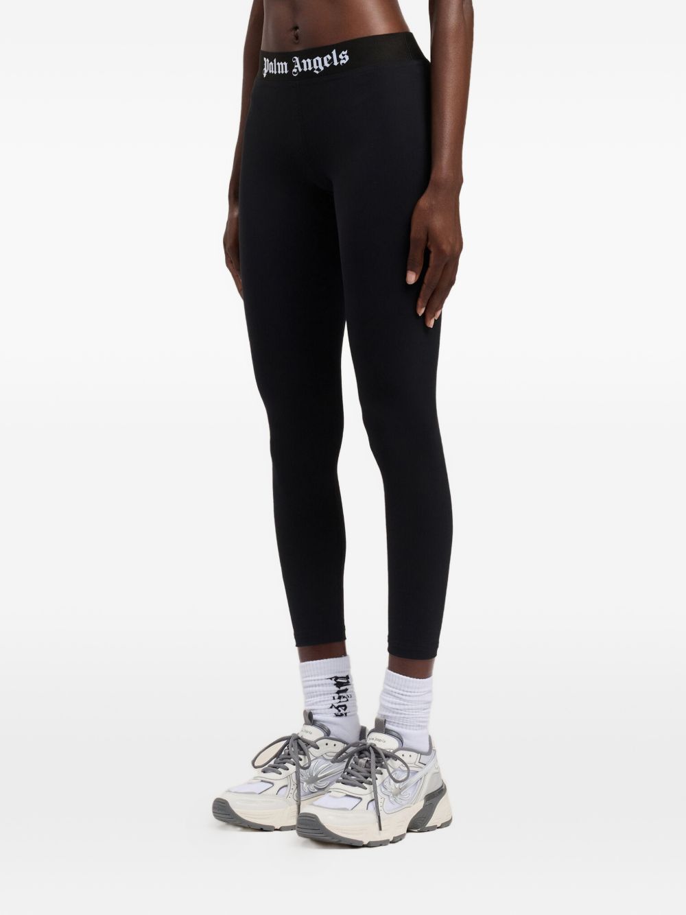 Palm Angels Women Bandeau Logo Leggings PALM ANGELS