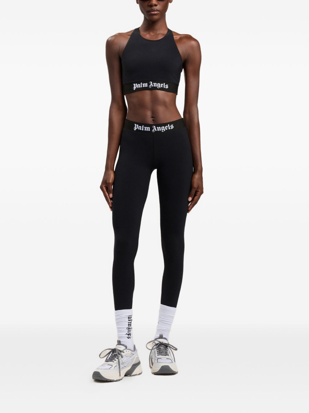 Palm Angels Women Bandeau Logo Leggings PALM ANGELS