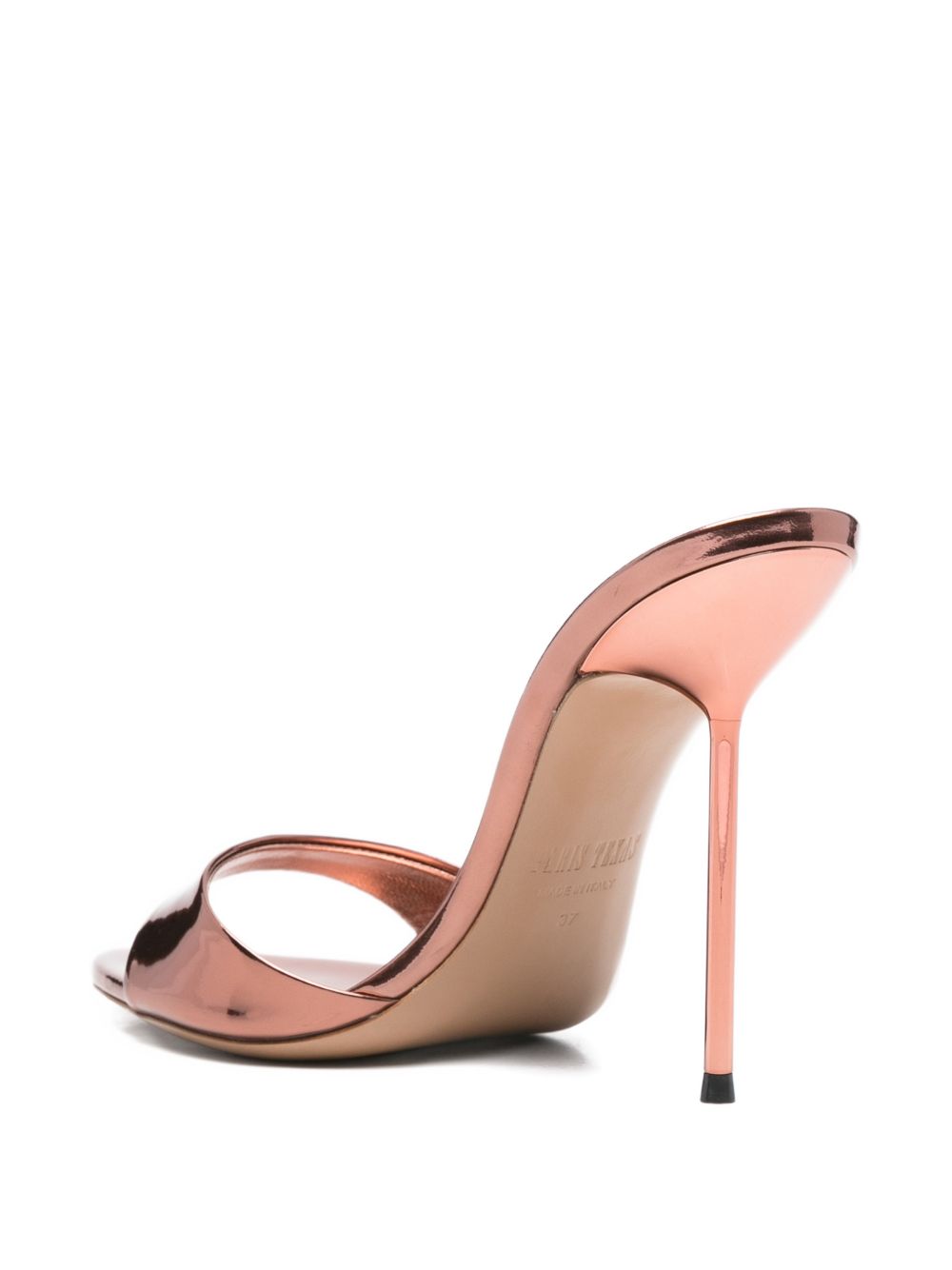 Paris Texas Women Lidia Patent Leather Heel Sandals PARIS TEXAS