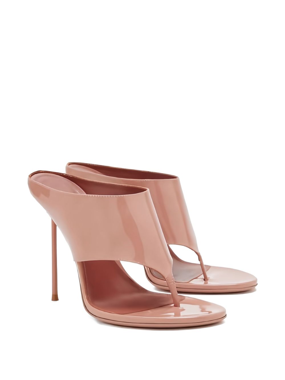 Paris Texas Women Lidia Heel Thong Sandals PARIS TEXAS