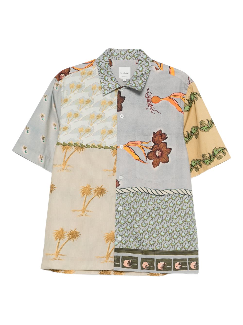 Paul Smith Men Printed Cotton Shirt PAUL SMITH