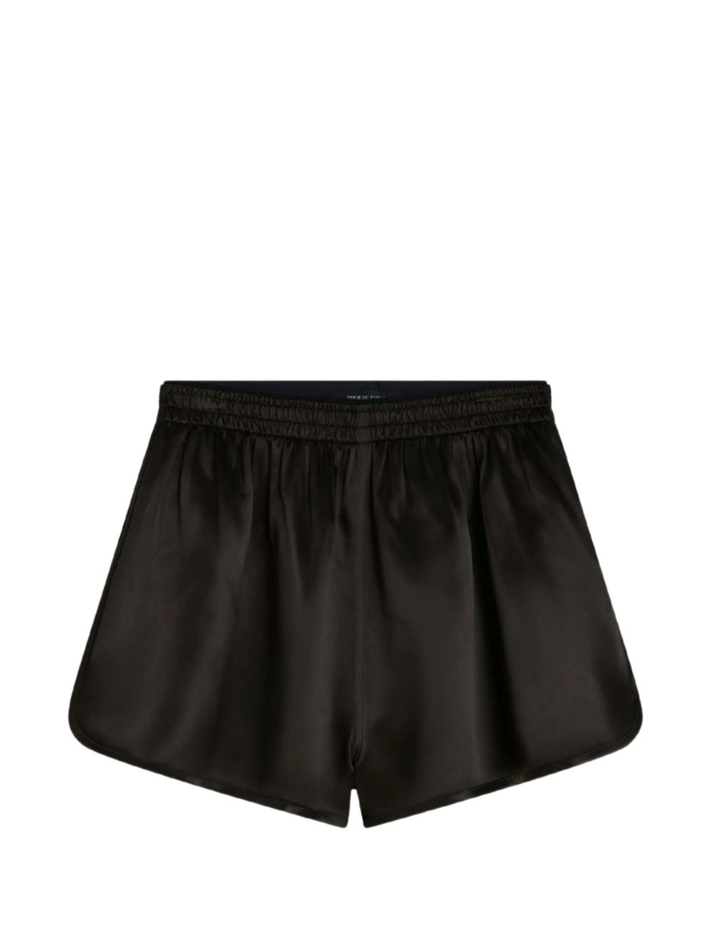 Phoebe Philo Women Satin Track Shorts