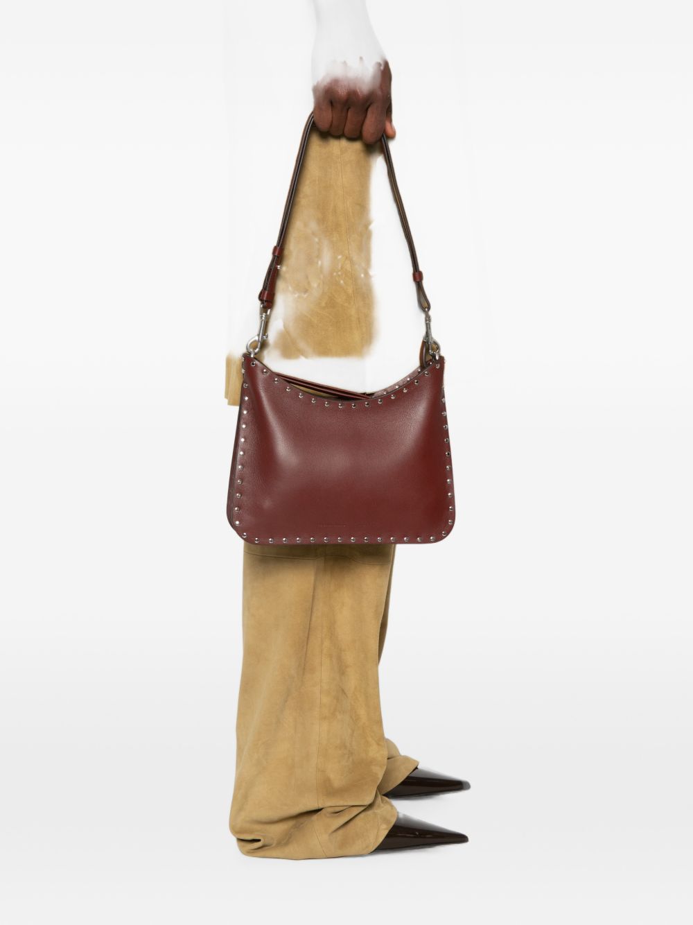 Phoebe Philo Women Gig Stud Small Leather Shoulder Bag PHOEBE PHILO