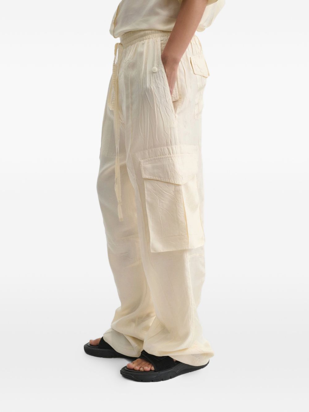 Phoebe Philo Women Silk Trousers PHOEBE PHILO