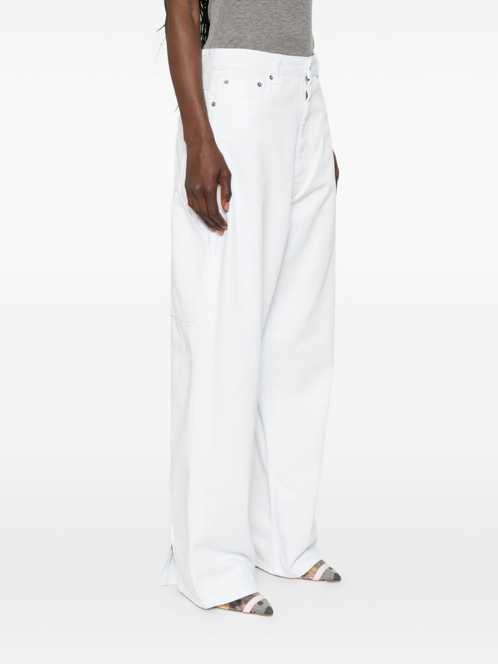 Phoebe Philo Women Zipped Denim Jeans PHOEBE PHILO
