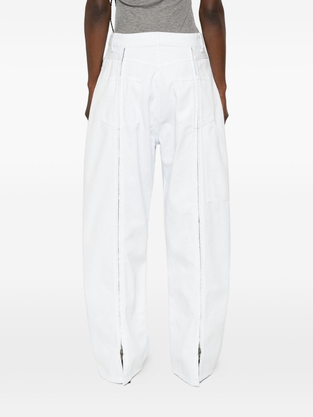 Phoebe Philo Women Zipped Denim Jeans PHOEBE PHILO