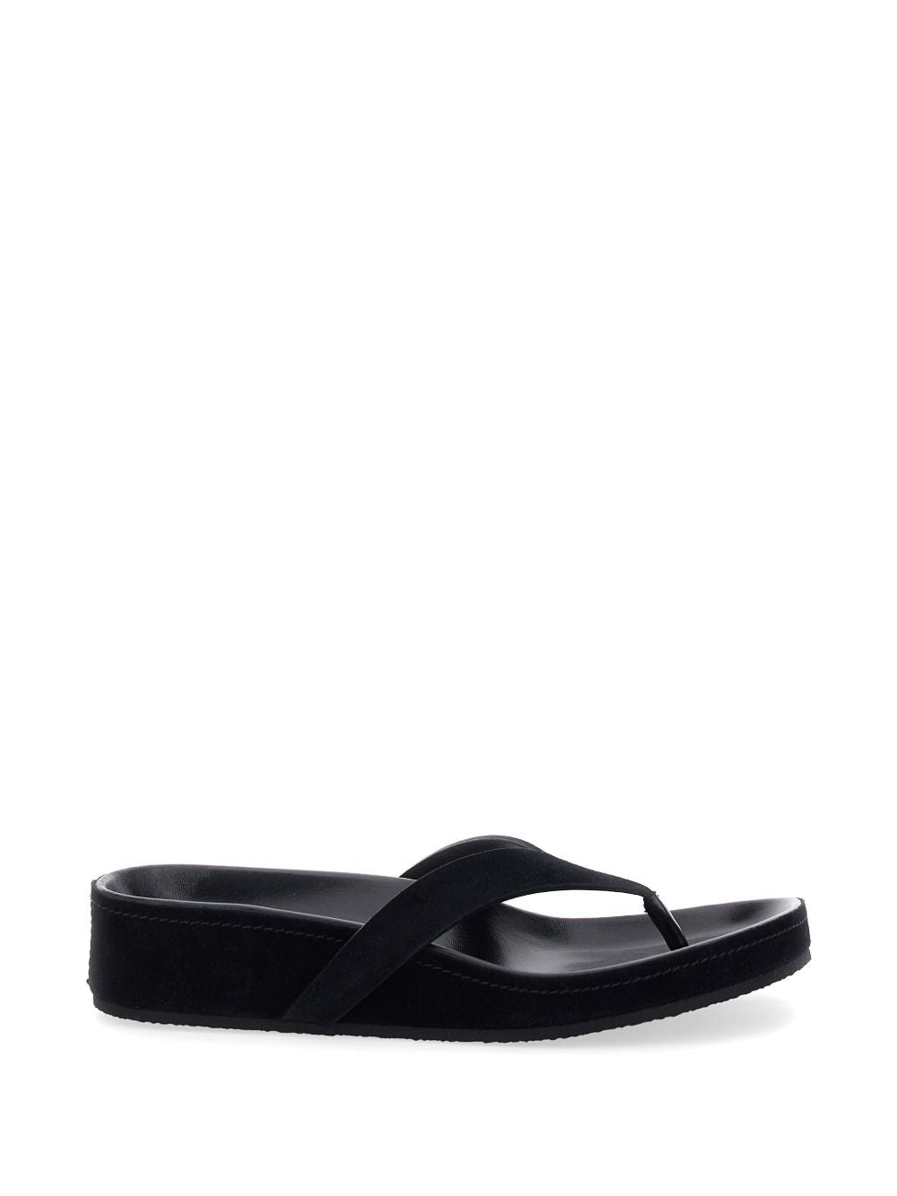 Phoebe Philo Women Round Leather Flip Flops PHOEBE PHILO