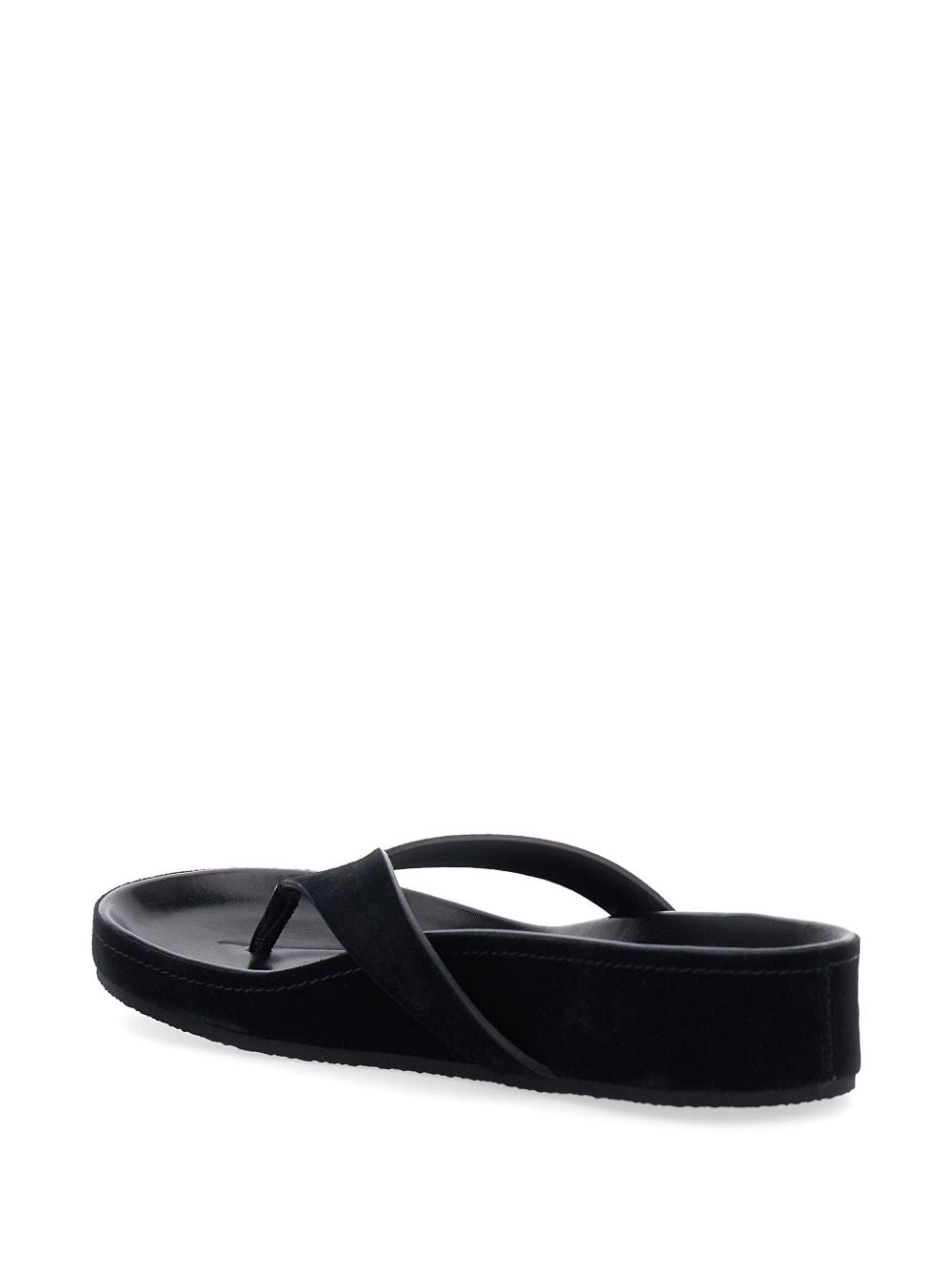 Phoebe Philo Women Round Leather Flip Flops PHOEBE PHILO